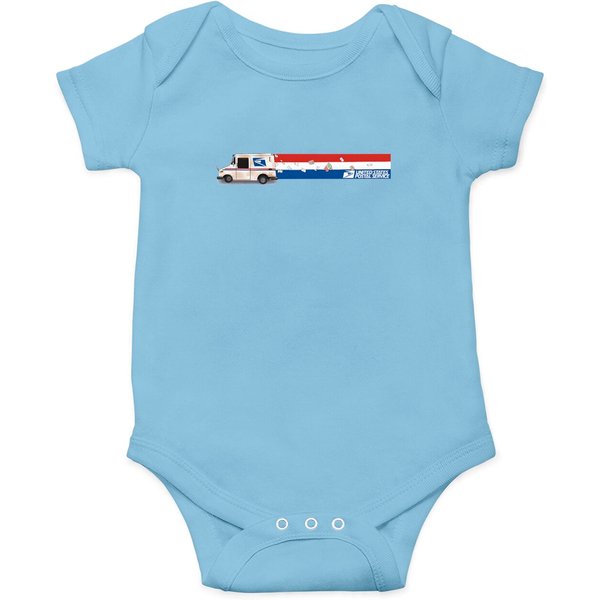Post Office Mail Truck Onesies