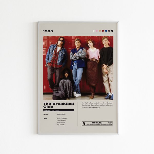 The Breakfast Club Movie Poster-image