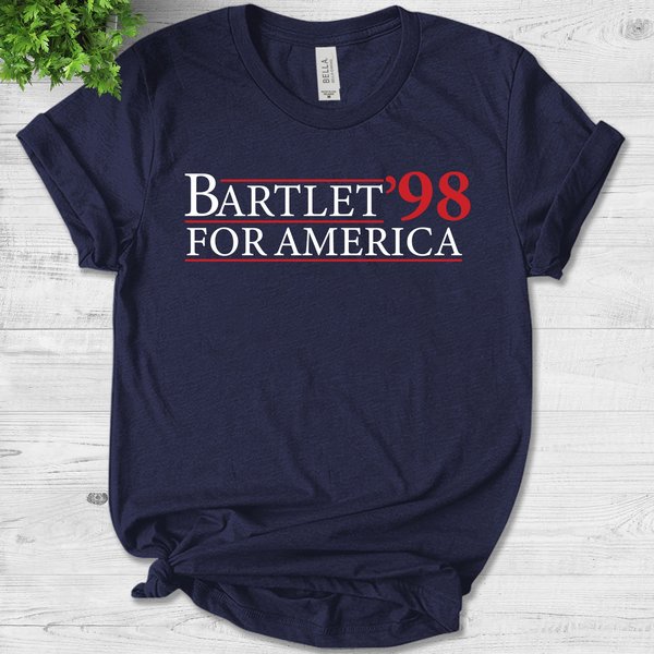 Bartlet For America 1998 T-Shirt-image