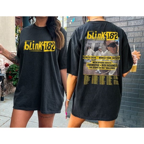182 The World Tour 2023/2024 Shirt, Rock And Roll Concert Tshirt-image