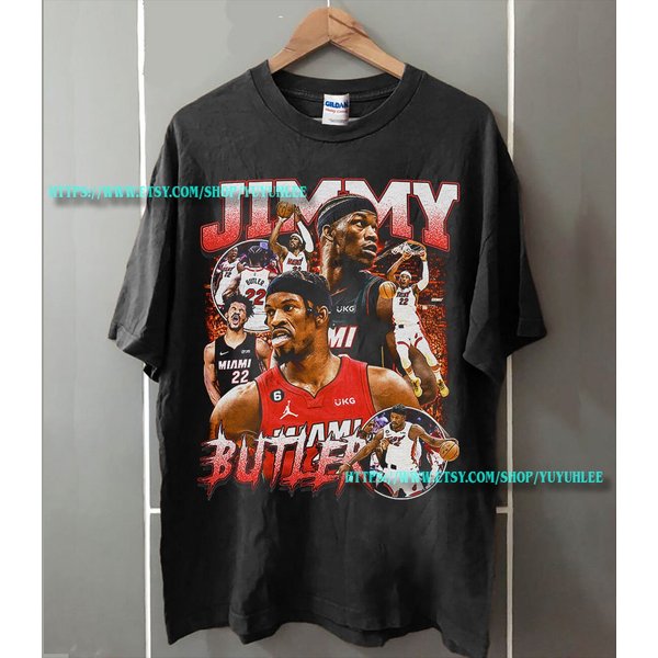 Jimmy Butler Shirt, Basketball Shirt, Classic 90S Graphic Tee-image