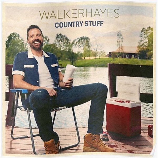 Walker Hayes Country Stuff Premium Matte Vertical Poster-image
