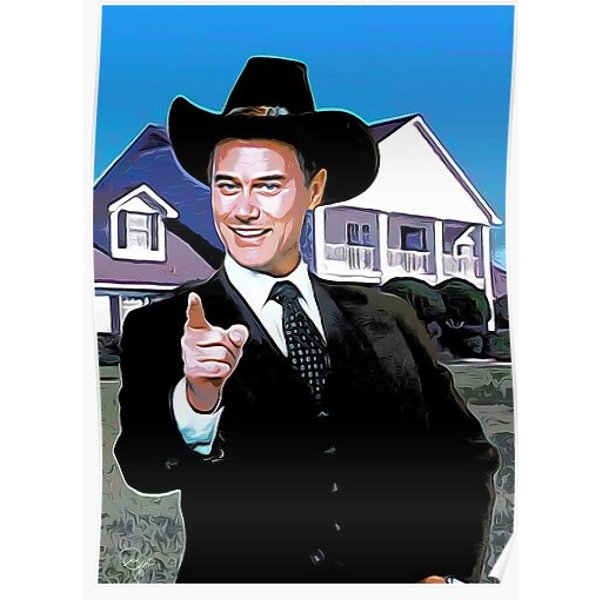 Jr Ewing- Dallas Premium Matte Vertical Poster-image