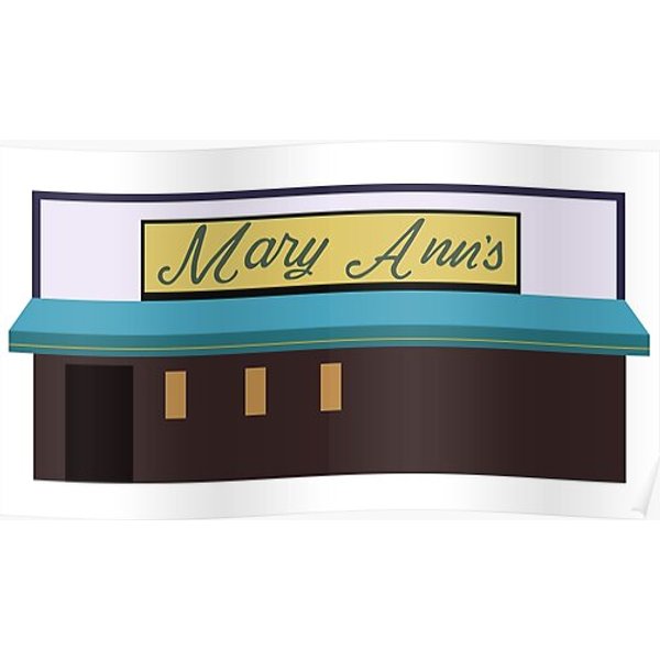 Mary Ann's Bar Premium Matte Vertical Poster-image