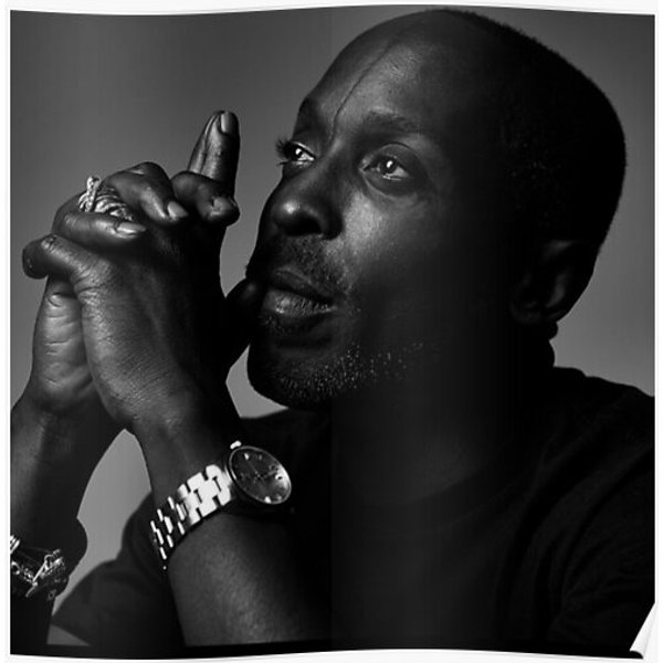Rip Michael K Williams Tribute Premium Matte Vertical Poster-image