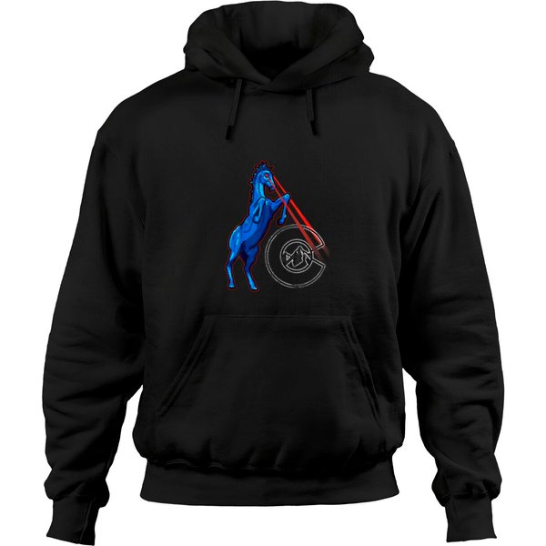 Blucifer - Denver Airport Creepy Horse Hoodies-image