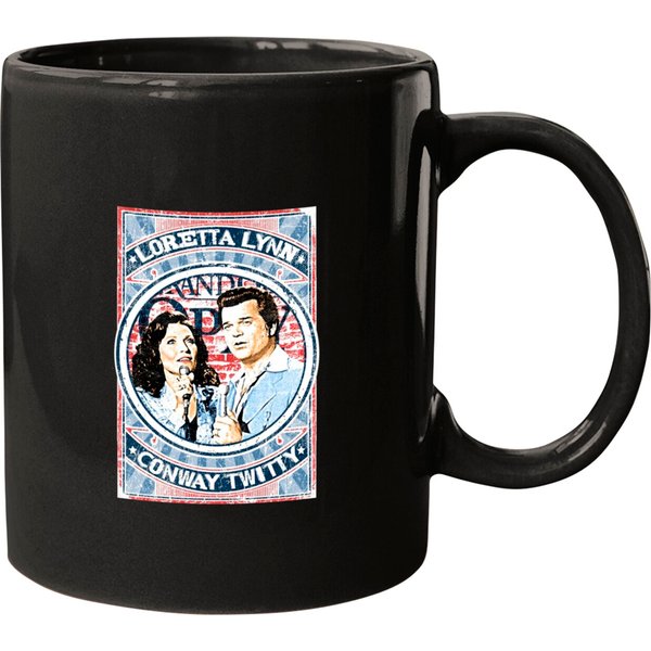 Conway Twitty Loretta Lynn- Country Music- Classic Mugs