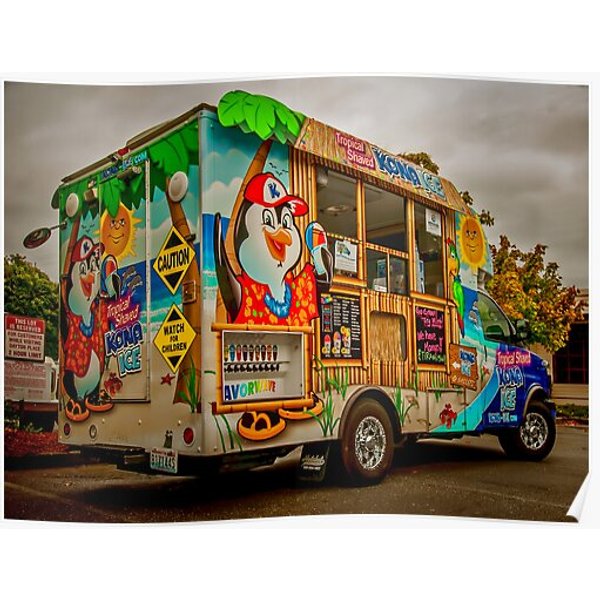 Kona Ice Premium Matte Vertical Poster-image