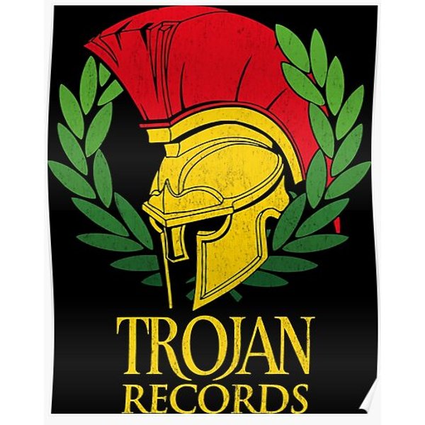 Trojan Records - Reggae Music Premium Matte Vertical Poster-image