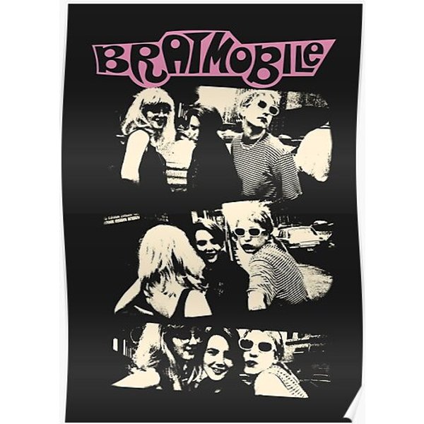 Bratmobile Riot Grrrl Premium Matte Vertical Poster-image