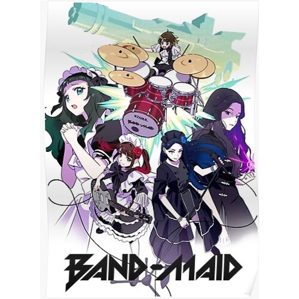 Band Maid Japan Premium Matte Vertical Poster-image