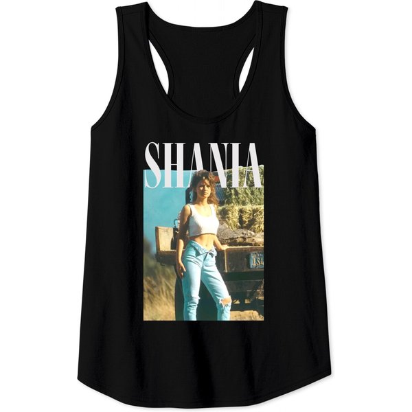 Shania Twain Tank Tops Crewneck, Shania Twain 90S, Shania Twain Tank Tops-image