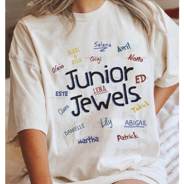 Junior Jewels Trendy Shirt, You Belong With Me Unisex T-Shirt Crewneck-image