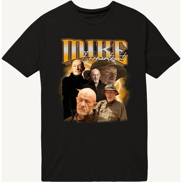 Mike Ehrmantraut T-Shirt Breaking Bad Tee Breaking Bad Vintage Bootleg T-Shirt-image