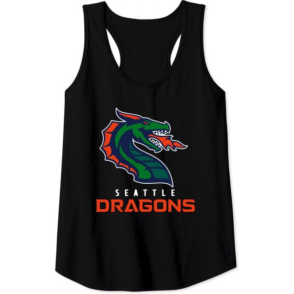 Seattle Dragons Football - Seattle Dragons Football - Tank Tops-image