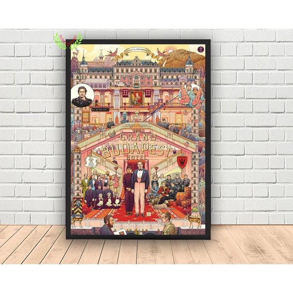 The Grand Budapest Hotel Movie Poster-image