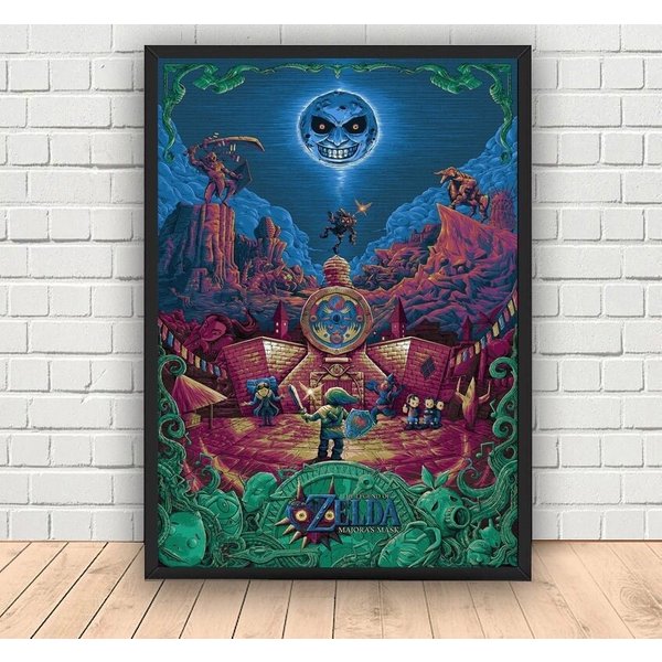 The Legend Of Zelda Game Poster-image