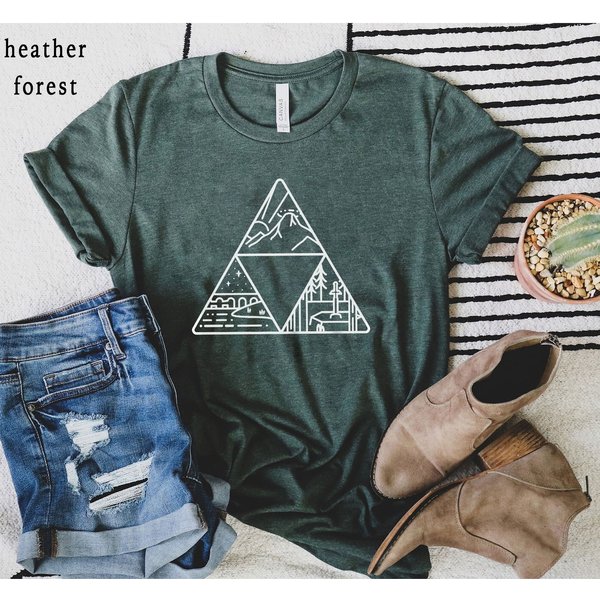 Zelda Minimalist Shirt, Hyrule Flora-image