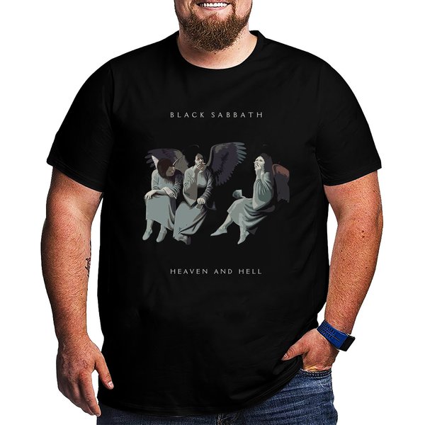 Heaven And Hell Vintage Music T Shirt-image