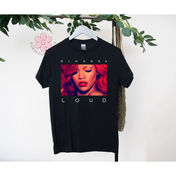 Rihanna Loud Tour 90S Vintage T-Shirt, Rihanna Vintage Rap Tee Gift-image