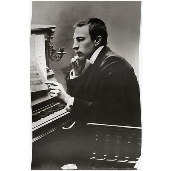 Rachmaninoff Premium Matte Vertical Poster-image