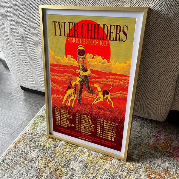 Tyler Childers Tour 2023 Poster, Music Tour 2023, Wall Decor, Gift-image