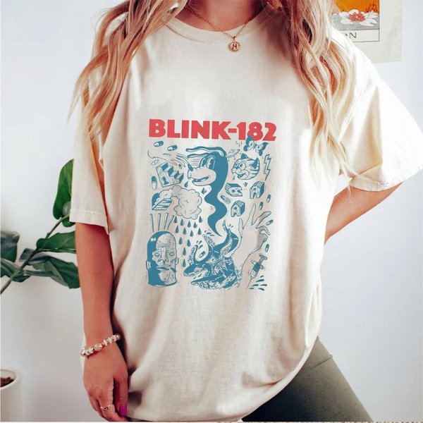 Blink Vintage 182 Shirt, World Tour Shirt-image