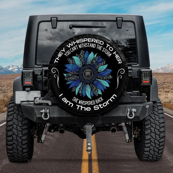 I Am The Storm Spare Tire Covers-image