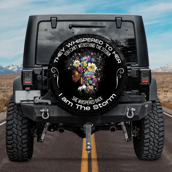 I Am The Storm Spare Tire Covers-image