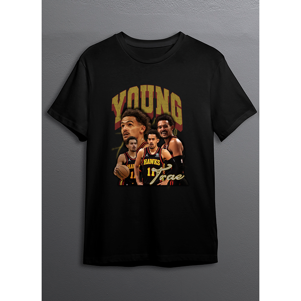 Trae Young Shirt, Oversize Style Unisex Tshirt-image