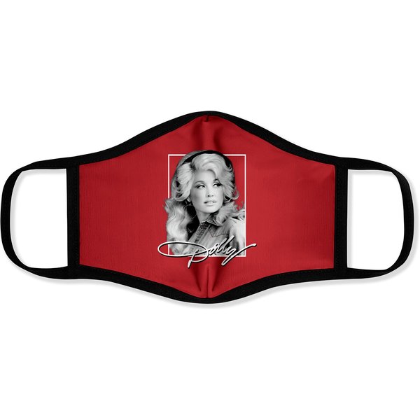 Vintage Dolly Parton Face Masks, Dolly Parton Face Masks, In Dolly We Trust, I Beg Your Parton-image