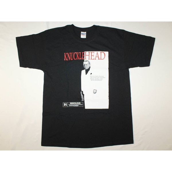 Curly Three Stooges Vintage Scarface T-Shirt-image