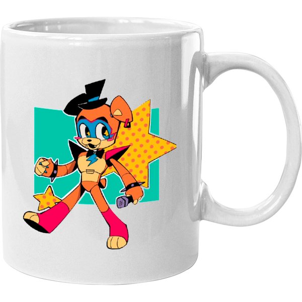 Glamrock Freddy-security Breach Fnaf Mugs