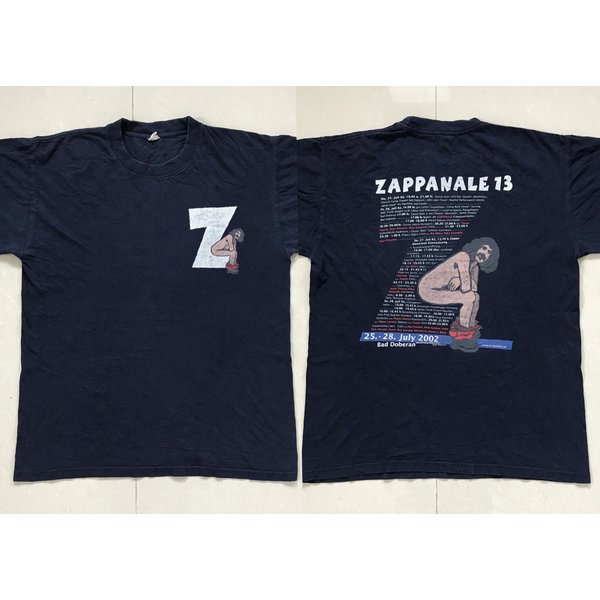 2002 Frank Zappa Zappanale 13 Tour T-Shirt-image