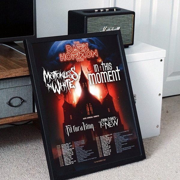 Motionless In White And In This Moment 2023 Tour Poster-image