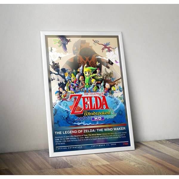 The Legend Of Zelda The Wind Waker Poster-image