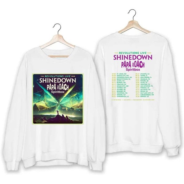 Shine Down Band The Revolutions Live 2023 Sweatshirt-image