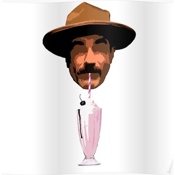 There Will Be Blood - Oil Milkshake Premium Matte Vertical Poster-image