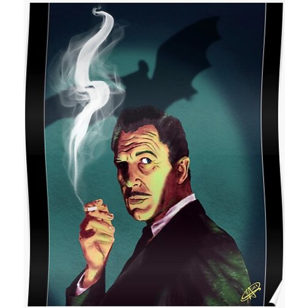 Vincent-Price Premium Matte Vertical Poster-image