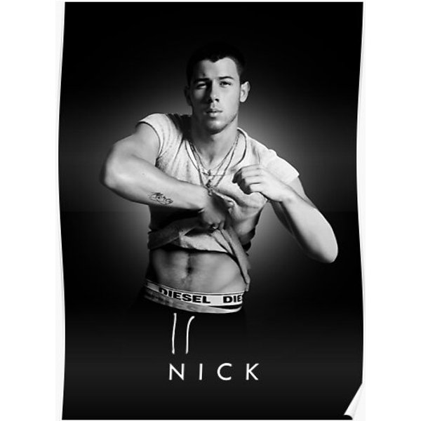 Nick Jonas Premium Matte Vertical Poster-image