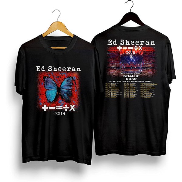 E.D S.Heeran Tour 2023 Shirt, E.D S.Heeran Mathematics Tour 2023 T Shirt-image