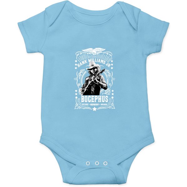 Hank Jr Bocephus Country Music Onesies