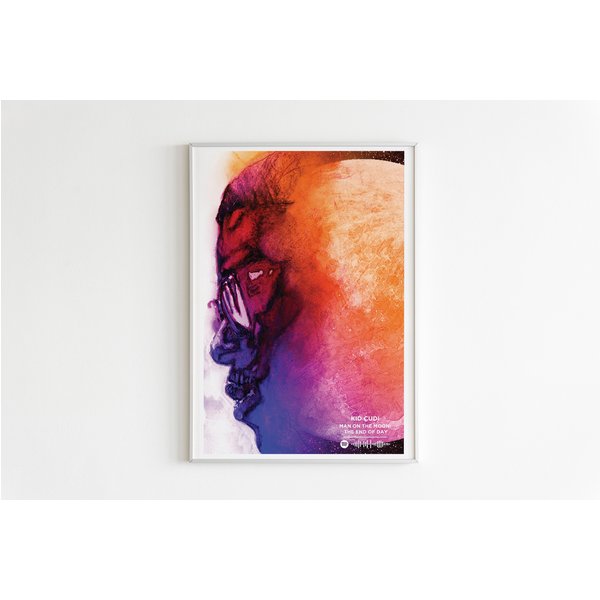 Kid Cudi - Man On The Moon: The End Of Day Album Poster-image