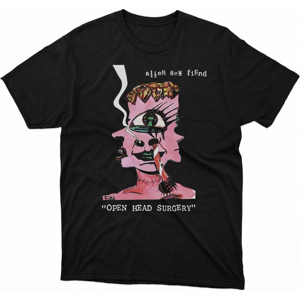 Alien Sx Fiend Shirt, Open Head Surgery, Death Rock,-image