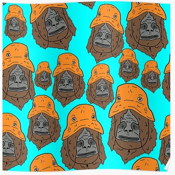 Sassy The Sasquatch Premium Matte Vertical Poster-image
