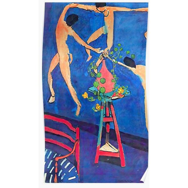 Nasturtiums With "The Dance" (Ii), 1912 - Henri Matisse Premium Matte Vertical Poster-image
