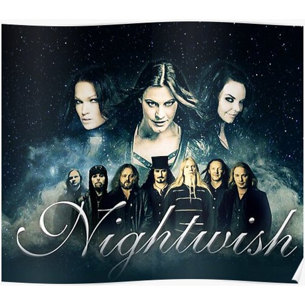 Nightwish Band Rock Favorite Poster-image