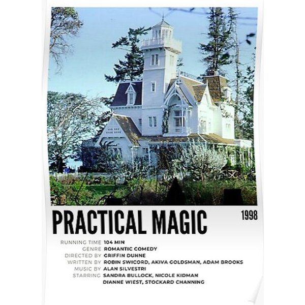Practical Magic 1998 Premium Matte Vertical Poster-image