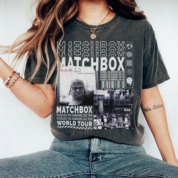Matchbox Twenty Music Shirt, Vintage Matchbox 20 Summer Tour Shirt-image