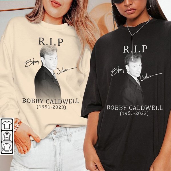 Bobby Caldwell Rip T-Shirt, Vintage Bobby Caldwell-image